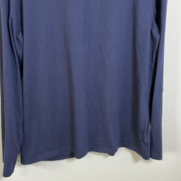 Greyson Spirit Long Sleeve Tee Navy Blue Logo Front Mens Pima Cotton Sz XL - Picture 4 of 12